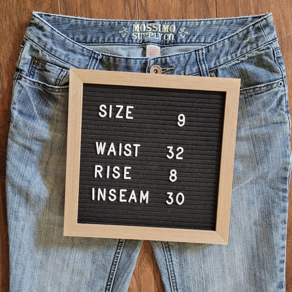 Mossimo 9 32x30jeans - Picture 3 of 4